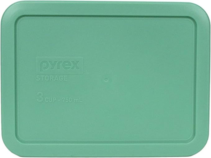 Pyrex (1) 7202-PC 1-Cup Green, (2) 7200-PC 2-Cup Orange, (2) 7201-PC 4-Cup Cadet Blue, (1) 7402-PC 6/7-Cup Red, (2) 7210-PC 3-Cup Light Green, (1) 7211-PC 6-Cup Red Lids - Made in USA