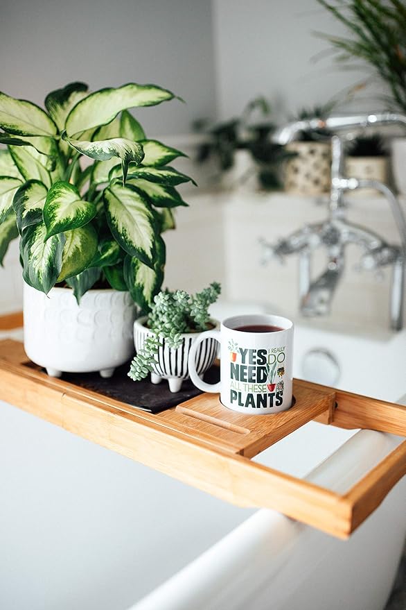 Loftipop Plant Lover Coffee Mug, Houseplant Tea Cup, Gardner Landscape Green Thumb Gifts, Yes I Really Do Need All These Plants (11oz)
