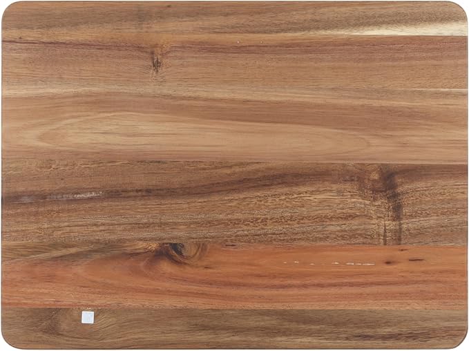The Memory Company Officially Licensed NFL Acacia Cutting Board – 11.7" x 15.7" Durable Wood Chopping & Serving Board with Team Logo