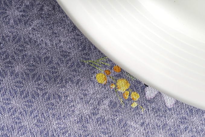 Maison d' Hermine Table Cloth Round Table 100% Cotton 69 Round Inches Tablecloth Reusable Decorative for Dining Room Home Valentines Day Decorations Spring Summer- Sweet Rose Lavender - Country Garden