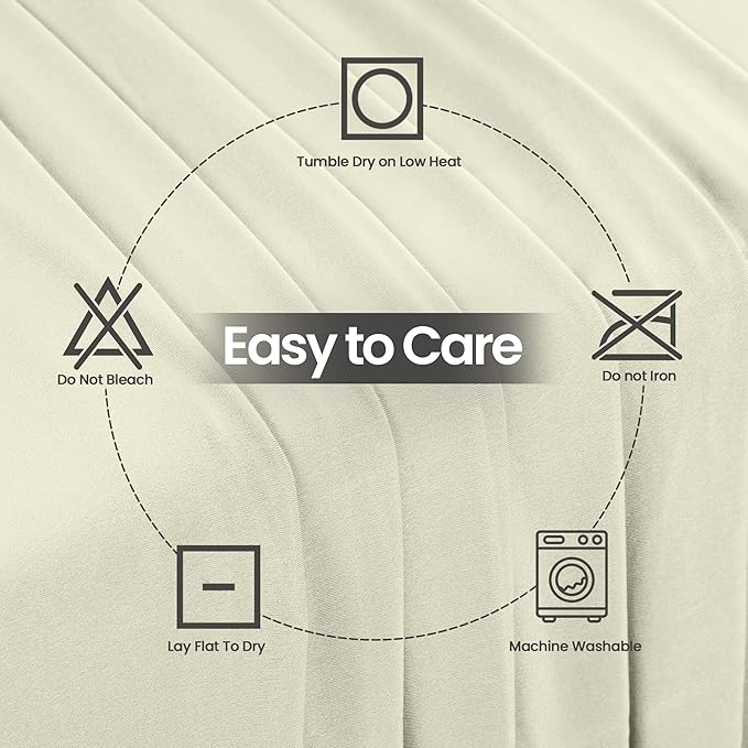 Utopia Kitchen Spandex Tablecloth 1 Pack [6FT, Ivory] Tight, Fitted, Washable and Wrinkle Resistant Stretch Rectangular Patio Table Cover for Event, Wedding, Banquet & Parties [72Lx30Wx30H Inch]