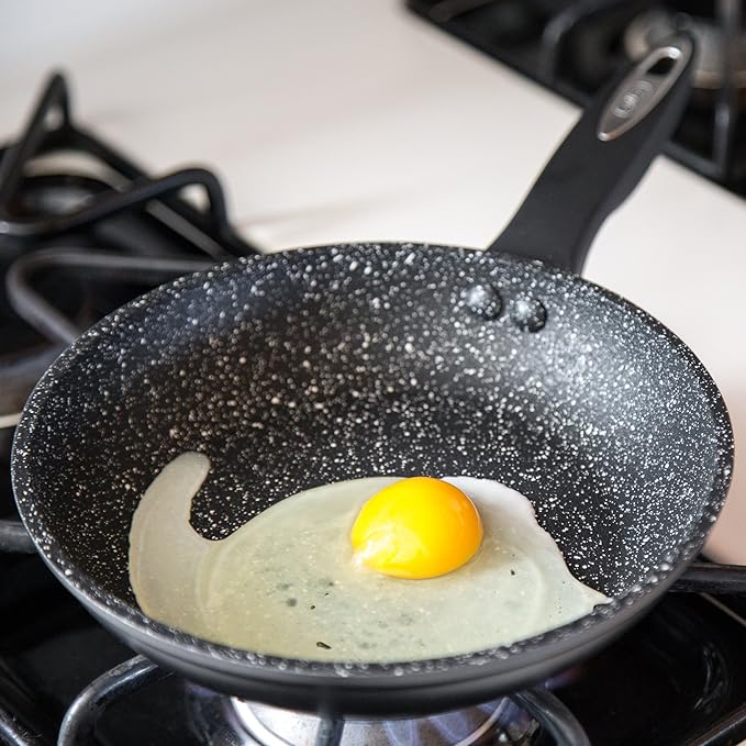Zyliss Cook Ultimate Nonstick 2-Piece Fry Pan Value Set - Ceramic Frying Pan - Non-Stick & Induction Frying Pan - Dishwasher and Metal Utensil Safe Cooking Pan - 8 inches and 11 inches