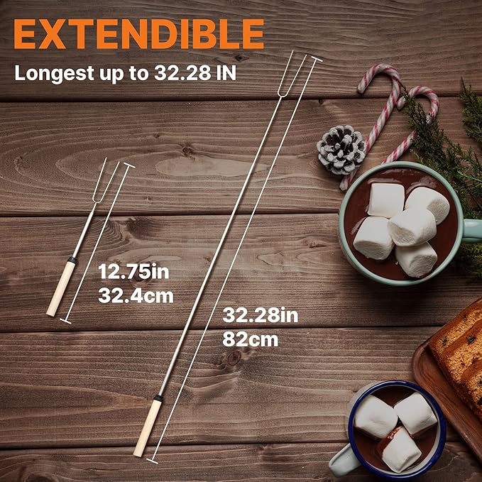 Portable Camping Cooking Utensils Set, Camp Kitchen & Campfire Cooking Equipment, RV Essentials, Camper Must-Haves Accessories, Outdoors Cookware, Christmas Stocking Stuffers Gifts
