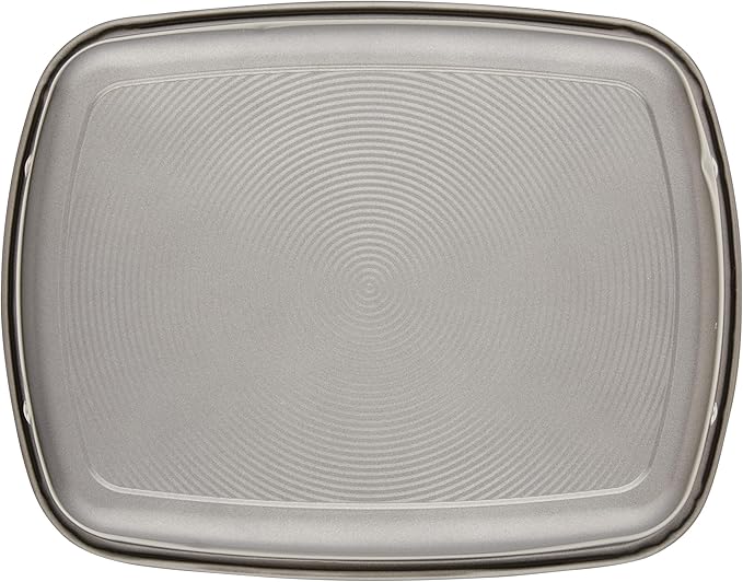Circulon Nonstick Roasting Pan / Roaster with Rack - 17 Inch x 13 Inch, Gray