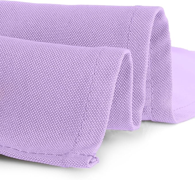 Gee Di Moda Rectangle Tablecloth - 60 x 102 Inch Lavender Table Cloth for 6 Foot Rectangle Tables - Heavy Duty Washable Fabric - for Holiday Party, Dinner, Weddings, Baby Shower & Events