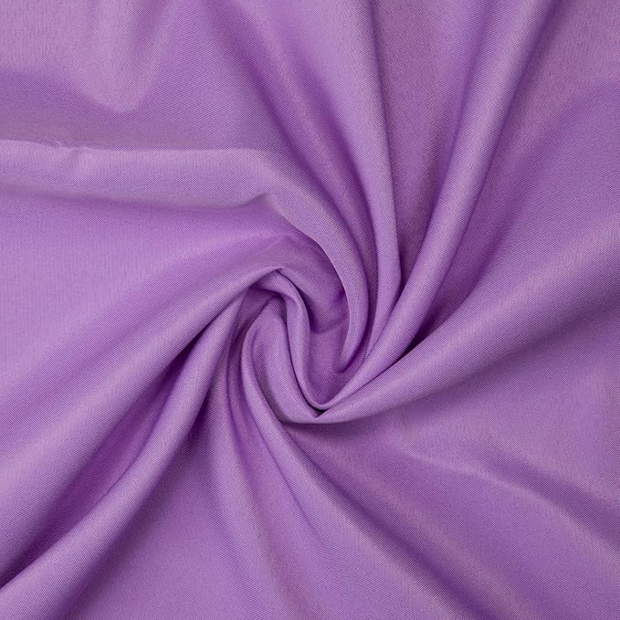 Gee Di Moda Rectangle Tablecloth - 70 x 120 Inch Lavender Table Cloth for 6 or 8 Foot Rectangle Tables - Heavy Duty Washable Fabric - for Holiday Party, Dinner, Weddings, Baby Shower & Events