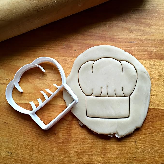 Sweet Prints Inc Chef Hat Cookie Cutter - Dishwasher Safe (2")