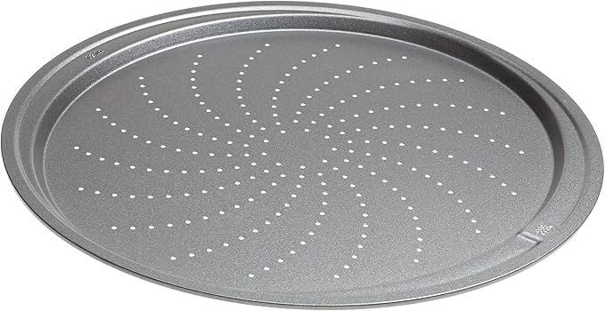 GoodCook Everyday Nonstick Steel Pizza Crisper, 13", Gray