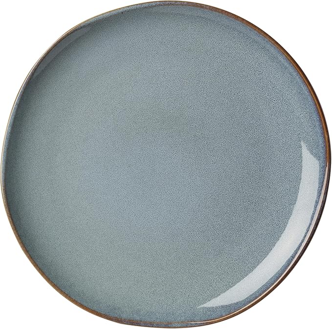 Oneida 899206 Organic Shades Blue 18-Piece Dinnerware Set, Service For 6