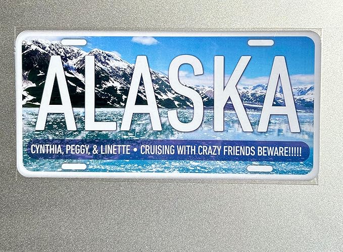 Alaska Cruise Magnet Door Personalized Decoration for Cruise Ships Custom Cruise Door Magnets, Family Cruise Magnets, Cabin Door Magnets.
