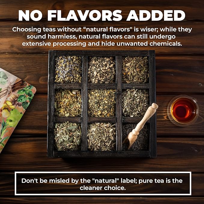 Gardenika Organic Flamma-tea Loose Leaf Turmeric Ginger Tea | with Cinnamon & Pepper | 100% Natural | Caffeine Free | Herbal Wellness Tea | Premium Blend | 1 lb (454g)