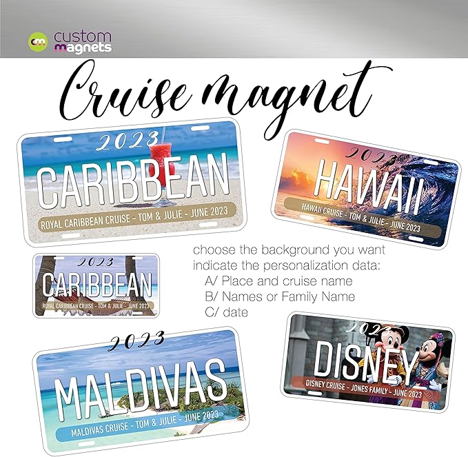 Alaska Cruise Magnet Door Personalized Decoration for Cruise Ships Custom Cruise Door Magnets, Family Cruise Magnets, Cabin Door Magnets.
