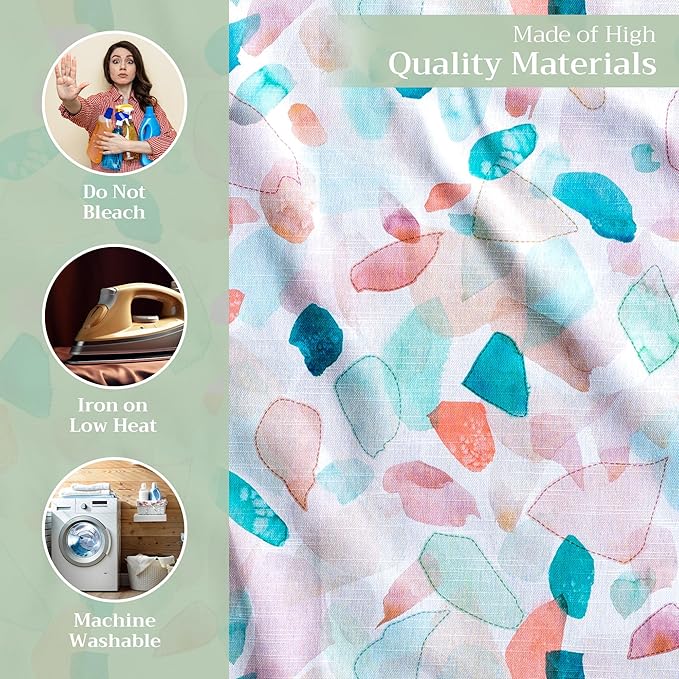 Maison d' Hermine Cloth Napkins Set of 4 100% Cotton Everyday Reusable Square Napkins Cloth Washable Dinner Party Wedding Restaurant Valentines Day Decorations Spring/Summer (Summer Picnic, 20" x 20")