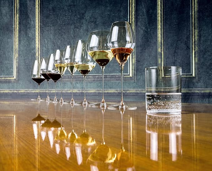 RIEDEL Veloce Thin Durable Machine-Made Dishwasher-Safe Crystal Material Water Glasses with State-Of-The-Art Technology (Set of 2), 100.0