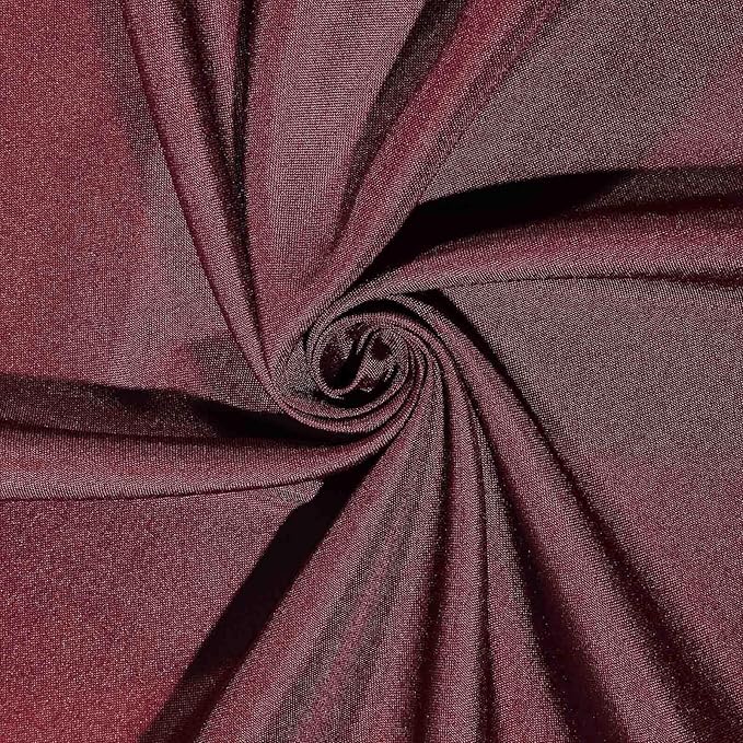 Efavormart 54x54 Burgundy Wholesale Linens Seamless Polyester Square Linen Tablecloth for Wedding Banquet Party Restaurant