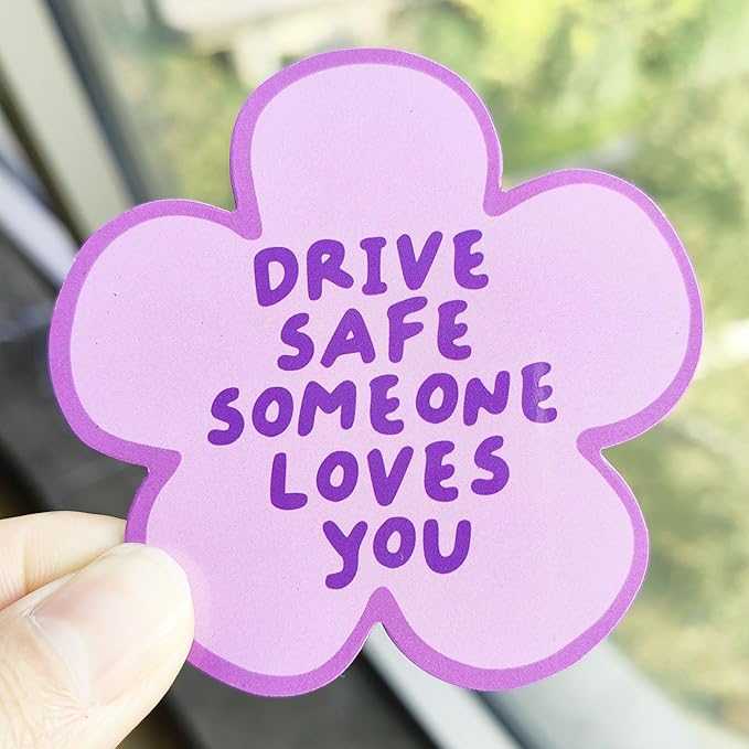 Drive Safe Someone Loves You Magnet Parts & Accessories Vehicle Bumper Stickers Gift Drive Safe Car Magnet Decal (3in)