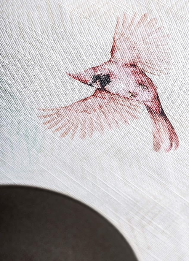 Maison d' Hermine Table Cloth Rectangle Table 100% Cotton 60 x 108 Inches Tablecloth Reusable Decorative for Dining Room Farmhouse Home Valentines Day Decorations Spring Summer - Flying Birds