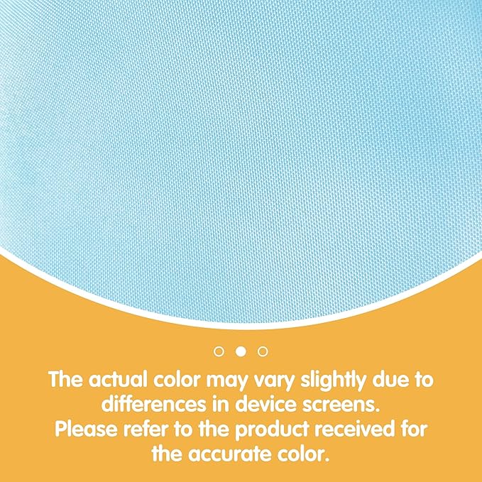 BRILLMAX 6 Pack Light Blue Tablecloths 60 x 102 Inch for 6ft Rectangle Tables - 150 GSM Polyester Fabric, 15" Standard Drop, Water, Stain & Wrinkle Resistant Cloth Cover for Wedding Dining Buffet
