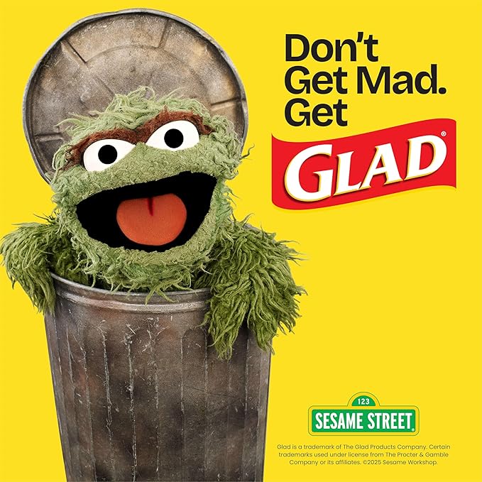 Glad ForceFlex Tall Kitchen Trash Bags, 13 Gallon, Gain Moonlight Breeze, 100 Ct (Package May Vary)