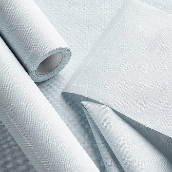 Cotton Cocktail Napkin - 4.3 x 4.3 in - 50 units per roll - Pearl Grey