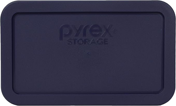 Pyrex 7214-PC 4.8-Cup Blue Food Storage Replacement Lid - Made in USA