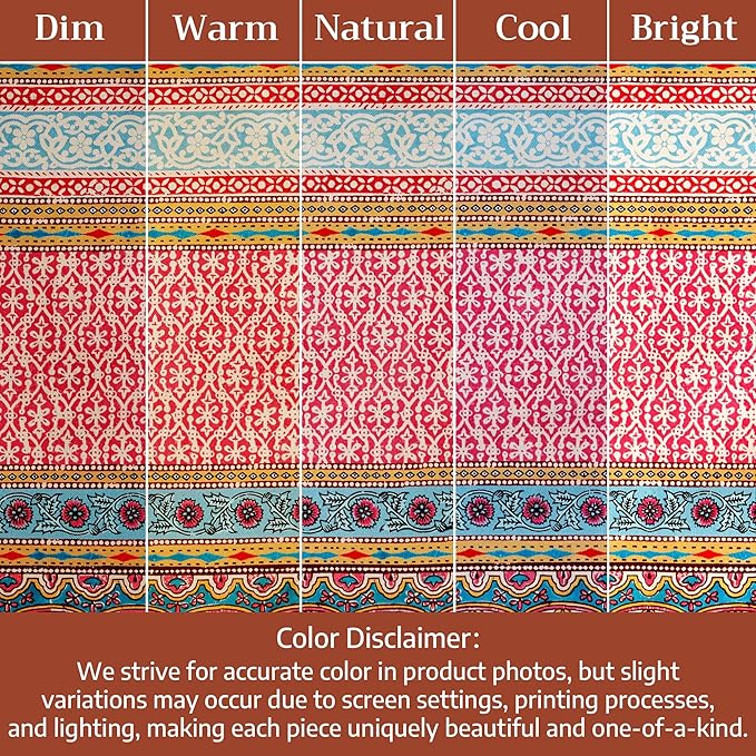 Maison d'Hermine Premium Table Cloth Round Table 100% Cotton 70 Inches Tablecloth Reusable Decorative Everyday Use for Dining Room, Farmhouse, Home, Party, Festive & Wedding - Lauris