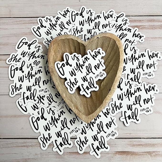 Swaygirls magnets | God is within her magnet | Religious magnets | Christian faith fridge magnets | Bible verse quotes | Christian gifts