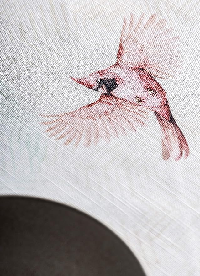 Maison d' Hermine Table Cloth Rectangle Table 100% Cotton 60 x 90 Inches Tablecloth Reusable Decorative for Dining Room Farmhouse Home Valentines Day Decorations Spring Summer - Flying Birds