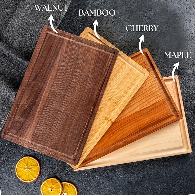 Personalized Cutting Board - Wooden Customized Gifts for Kitchen & Charcuterie - Custom Wedding, Newlyweds, Bridal Showers, Anniversary, Housewarming, Engagement Gift for Couples, Valentines Day Gifts