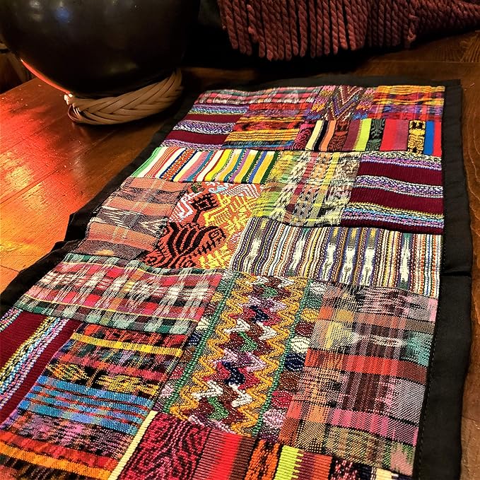 Guatemalan Patchwork Table Runner