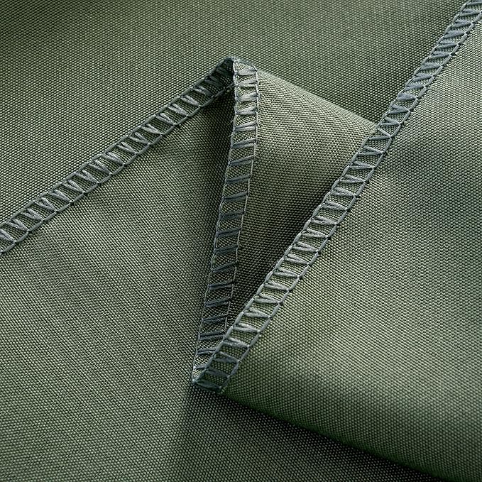 6-Pack 60x102 inch Sage Green Table Cloths, Solid Stain and Wrinkle Resistant Oblong Tablecloth, Premium Plain Weave Polyester Fabric Rectangle Table Linen Covers for Hotel, Wedding